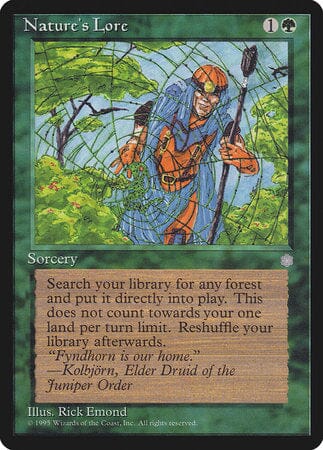 Nature's Lore [Ice Age] MTG Single Magic: The Gathering  | Multizone: Comics And Games