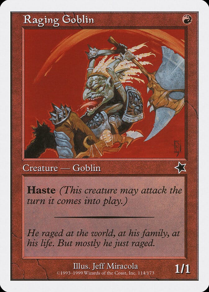Raging Goblin [Starter 1999] MTG Single Magic: The Gathering  | Multizone: Comics And Games