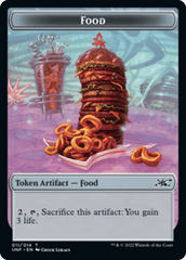 Teddy Bear // Food (011) Double-sided Token [Unfinity Tokens] MTG Single Magic: The Gathering  | Multizone: Comics And Games