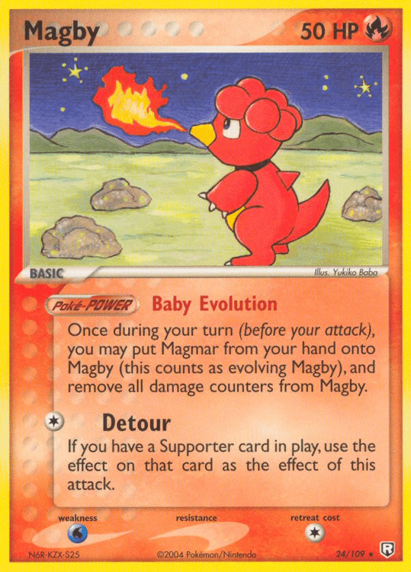 Magby (24/109) [EX: Team Rocket Returns] Pokemon Single Pokémon  | Multizone: Comics And Games