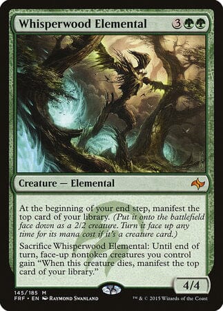 Whisperwood Elemental [Fate Reforged] MTG Single Magic: The Gathering  | Multizone: Comics And Games