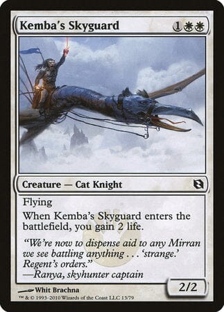 Kemba's Skyguard [Duel Decks: Elspeth vs. Tezzeret] MTG Single Magic: The Gathering  | Multizone: Comics And Games