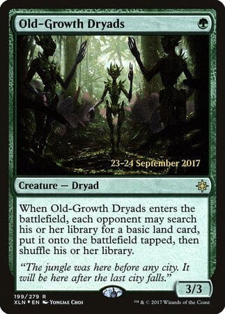 Old-Growth Dryads [Ixalan Promos] MTG Single Magic: The Gathering  | Multizone: Comics And Games