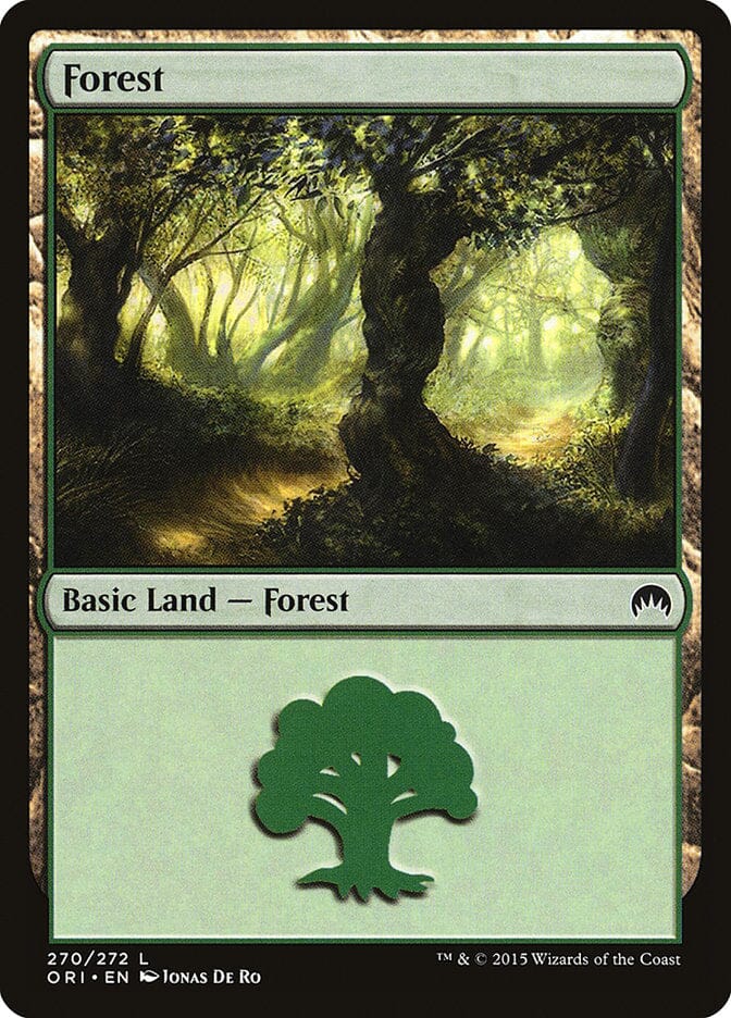Forest (270) [Magic Origins] MTG Single Magic: The Gathering  | Multizone: Comics And Games