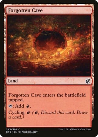 Forgotten Cave [Commander 2019] MTG Single Magic: The Gathering  | Multizone: Comics And Games