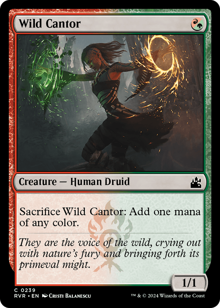 Wild Cantor [Ravnica Remastered] MTG Single Magic: The Gathering  | Multizone: Comics And Games