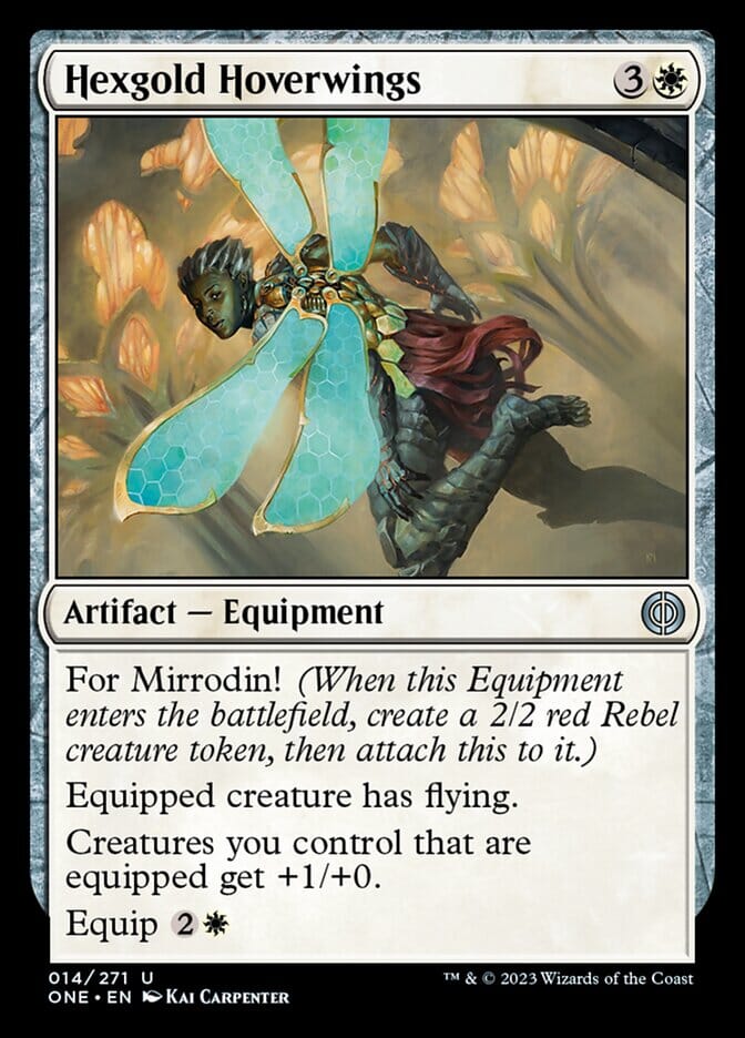 Hexgold Hoverwings [Phyrexia: All Will Be One] MTG Single Magic: The Gathering  | Multizone: Comics And Games