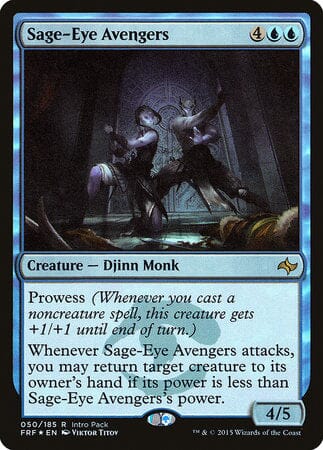 Sage-Eye Avengers [Fate Reforged Promos] MTG Single Magic: The Gathering  | Multizone: Comics And Games