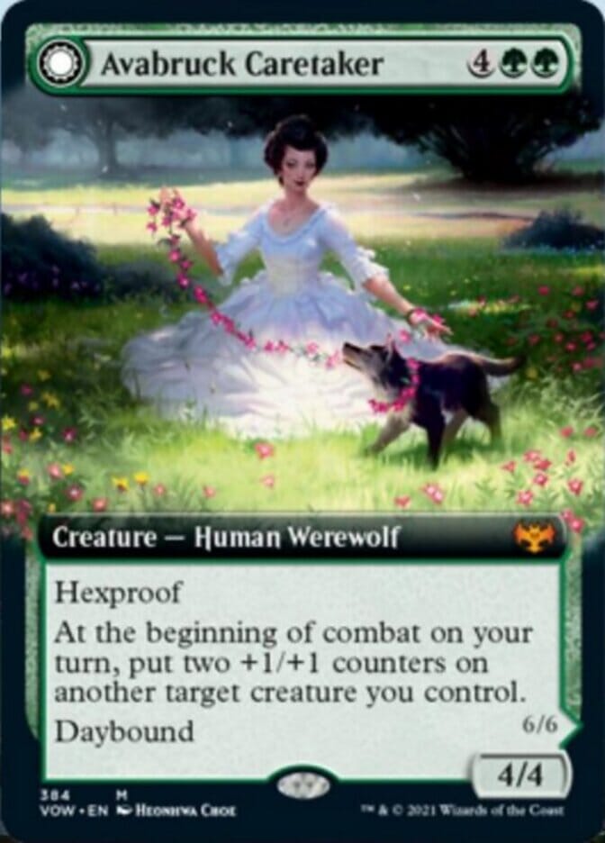 Avabruck Caretaker // Hollowhenge Huntmaster (Extended) [Innistrad: Crimson Vow] MTG Single Magic: The Gathering  | Multizone: Comics And Games