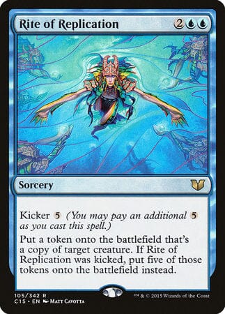 Rite of Replication [Commander 2015] MTG Single Magic: The Gathering  | Multizone: Comics And Games