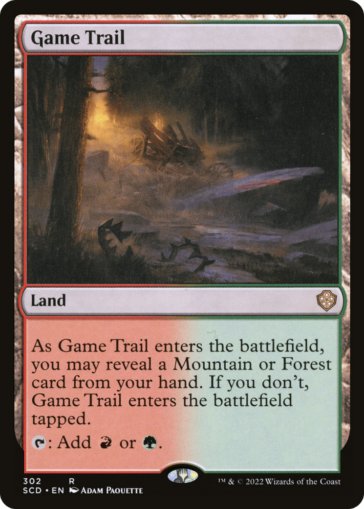 Game Trail [Starter Commander Decks] MTG Single Magic: The Gathering  | Multizone: Comics And Games