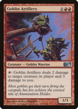 Goblin Artillery [Magic 2010] MTG Single Magic: The Gathering  | Multizone: Comics And Games