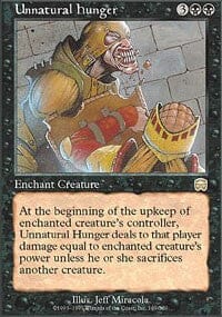 Unnatural Hunger [Mercadian Masques] MTG Single Magic: The Gathering  | Multizone: Comics And Games