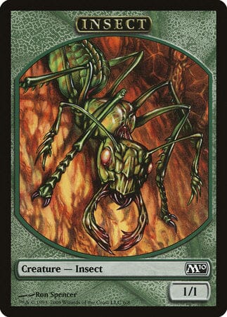 Insect Token [Magic 2010 Tokens] MTG Single Magic: The Gathering  | Multizone: Comics And Games