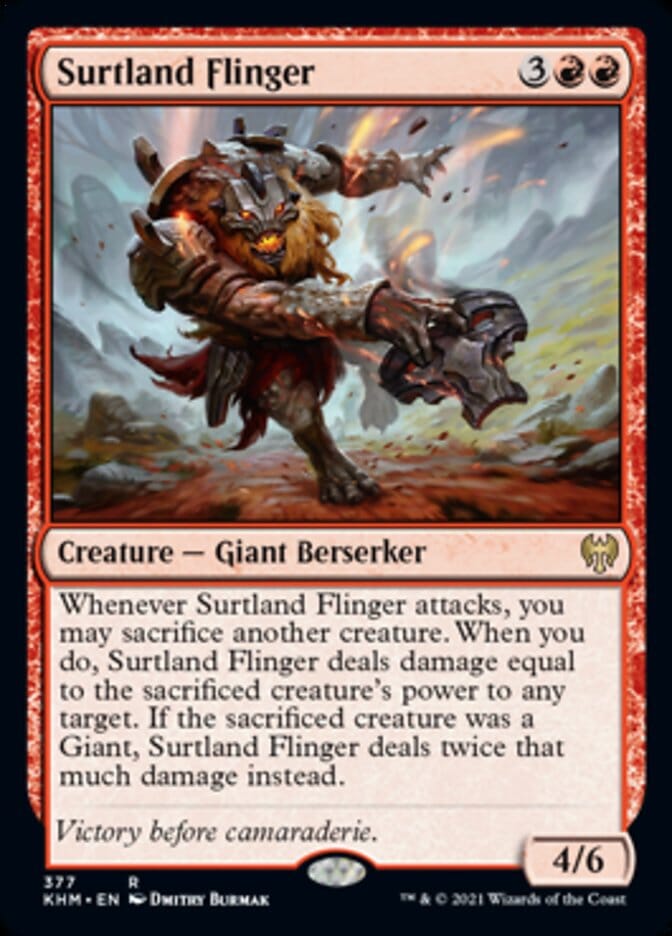 Surtland Flinger [Kaldheim] MTG Single Magic: The Gathering  | Multizone: Comics And Games