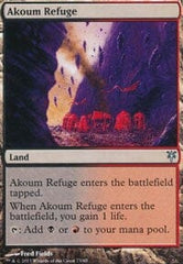 Akoum Refuge [Duel Decks: Sorin vs. Tibalt] MTG Single Magic: The Gathering  | Multizone: Comics And Games