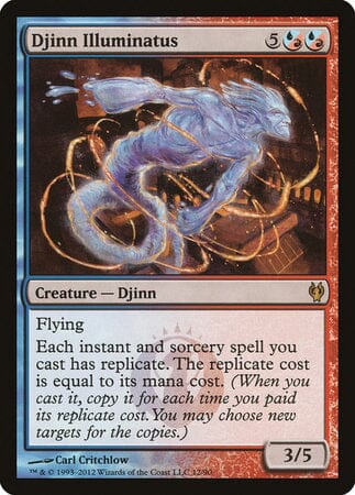 Djinn Illuminatus [Duel Decks: Izzet vs. Golgari] MTG Single Magic: The Gathering  | Multizone: Comics And Games