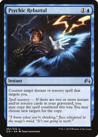 Psychic Rebuttal [Magic Origins] MTG Single Magic: The Gathering  | Multizone: Comics And Games