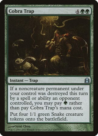 Cobra Trap [Commander 2011] MTG Single Magic: The Gathering  | Multizone: Comics And Games