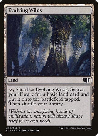 Evolving Wilds [Commander 2014] MTG Single Magic: The Gathering  | Multizone: Comics And Games