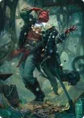 Tibalt, Cosmic Impostor Art Card [Kaldheim: Art Series] MTG Single Magic: The Gathering  | Multizone: Comics And Games