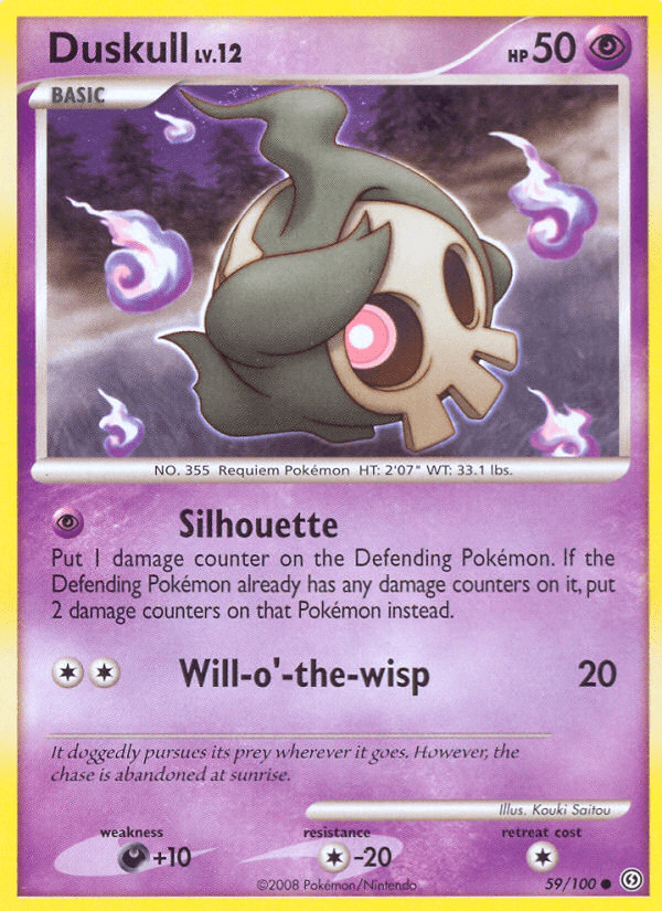 Duskull (59/100) [Diamond & Pearl: Stormfront] Pokemon Single Pokémon  | Multizone: Comics And Games