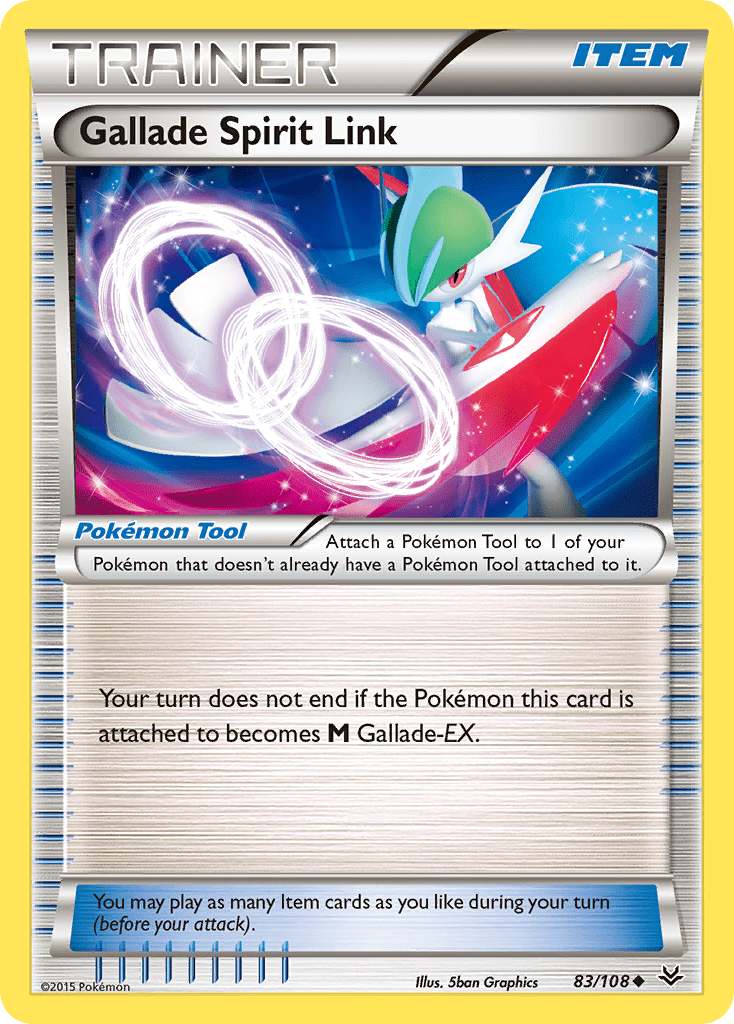 Gallade Spirit Link (83/108) [XY: Roaring Skies] Pokemon Single Pokémon  | Multizone: Comics And Games