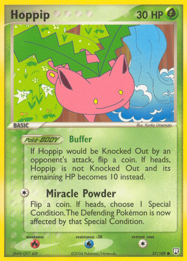 Hoppip (57/109) [EX: Team Rocket Returns] Pokemon Single Pokémon  | Multizone: Comics And Games