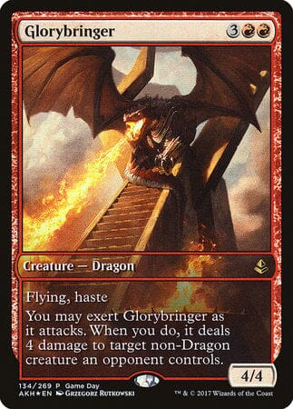 Glorybringer [Amonkhet Promos] MTG Single Magic: The Gathering  | Multizone: Comics And Games
