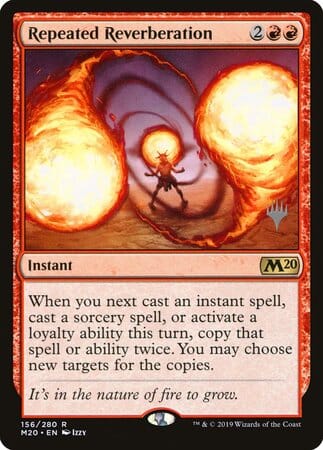 Repeated Reverberation [Core Set 2020 Promos] MTG Single Magic: The Gathering  | Multizone: Comics And Games