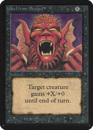 Howl from Beyond [Limited Edition Alpha] MTG Single Magic: The Gathering  | Multizone: Comics And Games