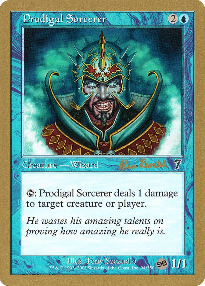 Prodigal Sorcerer (Alex Borteh) (SB) [World Championship Decks 2001] MTG Single Magic: The Gathering  | Multizone: Comics And Games