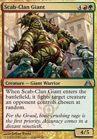 Scab-Clan Giant [Dragon's Maze] MTG Single Magic: The Gathering  | Multizone: Comics And Games