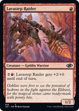 Lavastep Raider [Jumpstart 2022] MTG Single Magic: The Gathering  | Multizone: Comics And Games