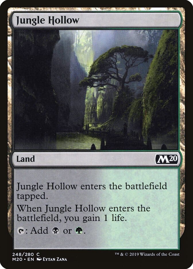 Jungle Hollow [Core Set 2020] MTG Single Magic: The Gathering  | Multizone: Comics And Games