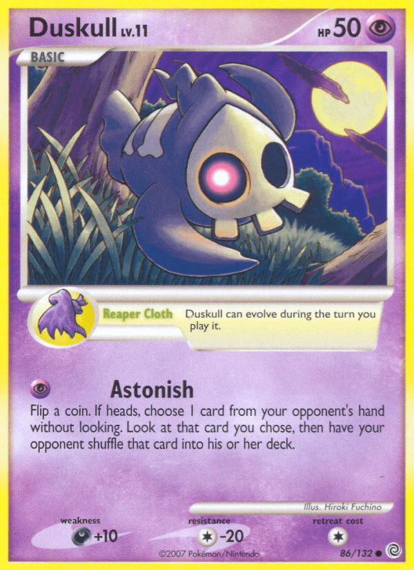 Duskull (86/132) [Diamond & Pearl: Secret Wonders] Pokemon Single Pokémon  | Multizone: Comics And Games