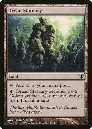 Dread Statuary [Worldwake] MTG Single Magic: The Gathering  | Multizone: Comics And Games