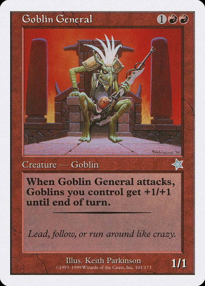 Goblin General [Starter 1999] MTG Single Magic: The Gathering  | Multizone: Comics And Games