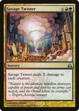 Savage Twister [Guildpact] MTG Single Magic: The Gathering  | Multizone: Comics And Games