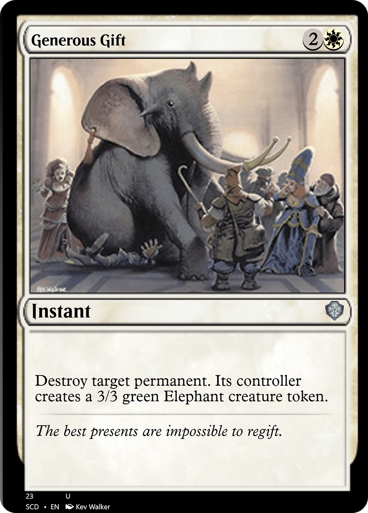 Generous Gift [Starter Commander Decks] MTG Single Magic: The Gathering  | Multizone: Comics And Games