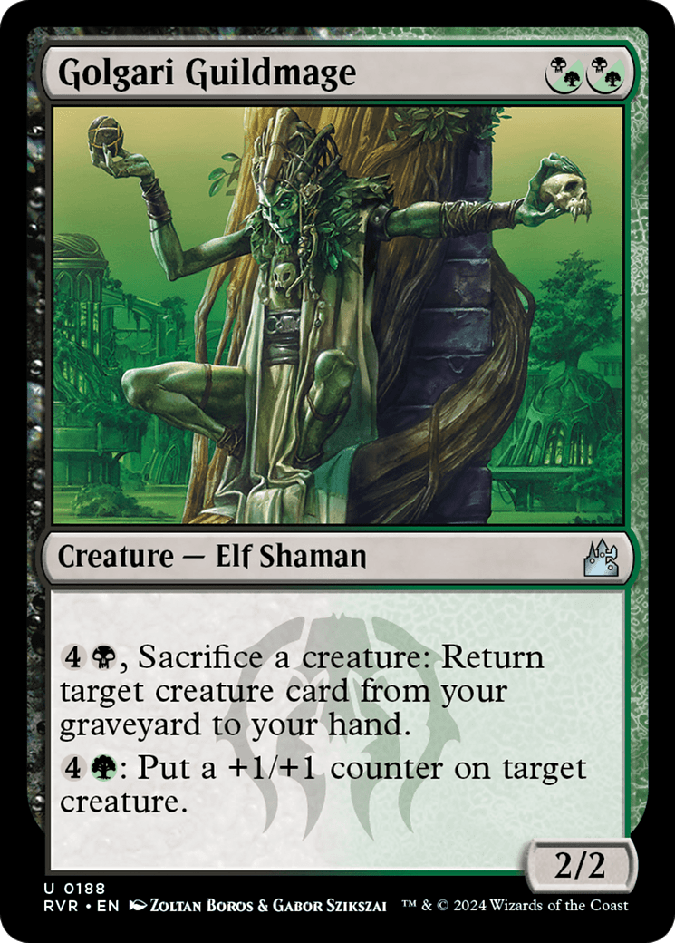Golgari Guildmage [Ravnica Remastered] MTG Single Magic: The Gathering  | Multizone: Comics And Games