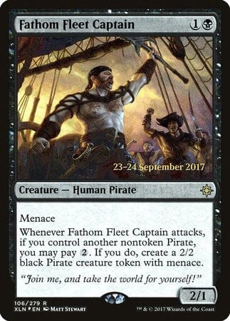 Fathom Fleet Captain [Ixalan Promos] MTG Single Magic: The Gathering  | Multizone: Comics And Games