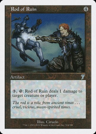 Rod of Ruin [Seventh Edition] MTG Single Magic: The Gathering  | Multizone: Comics And Games