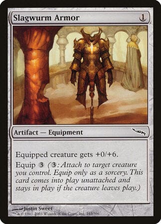 Slagwurm Armor [Mirrodin] MTG Single Magic: The Gathering  | Multizone: Comics And Games