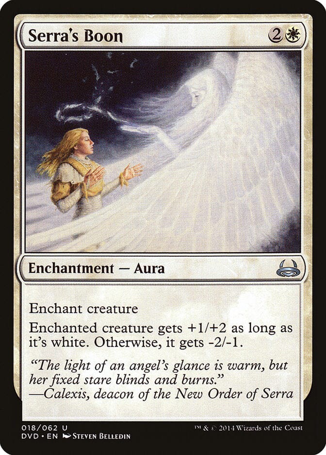 Serra's Boon (Divine vs. Demonic) [Duel Decks Anthology] MTG Single Magic: The Gathering  | Multizone: Comics And Games