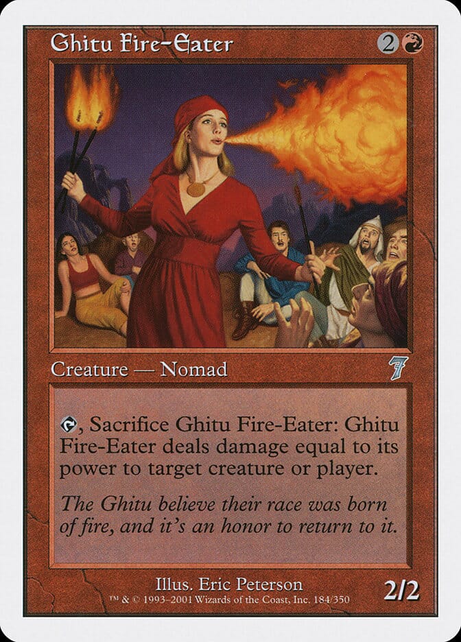 Ghitu Fire-Eater [Seventh Edition] MTG Single Magic: The Gathering  | Multizone: Comics And Games