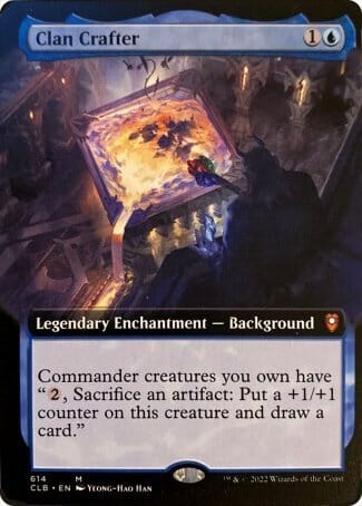 Clan Crafter (Extended Art) [Commander Legends: Battle for Baldur's Gate] MTG Single Magic: The Gathering  | Multizone: Comics And Games