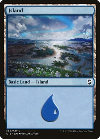 Island (298) [Commander 2018] MTG Single Magic: The Gathering  | Multizone: Comics And Games