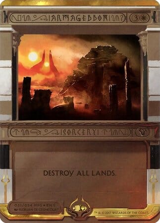 Armageddon [Amonkhet Invocations] MTG Single Magic: The Gathering  | Multizone: Comics And Games