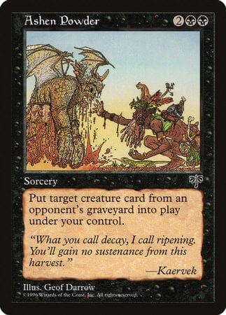Ashen Powder [Mirage] MTG Single Magic: The Gathering  | Multizone: Comics And Games